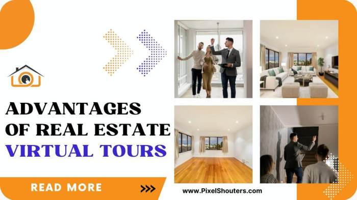 Virtual real estate tours